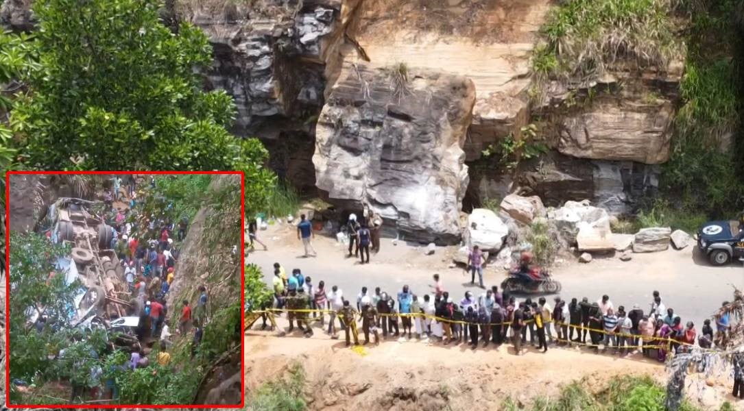 පස්සර මාරක අනතුර සිදු වූ තැන කළු ගල එම ස්ථානයෙන් ඉවතට..
