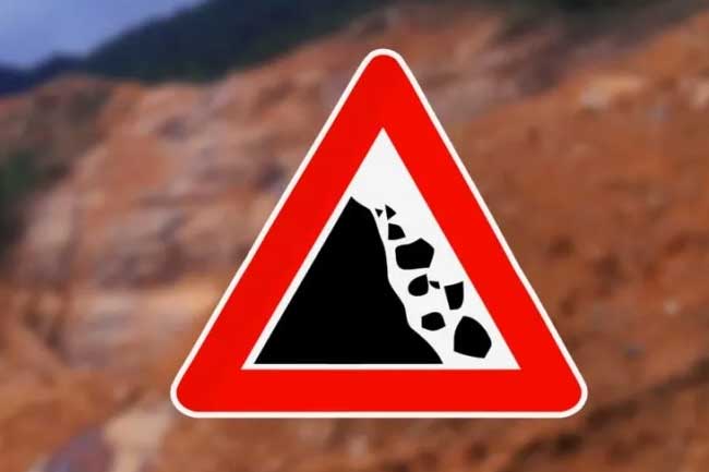 නායයෑම් ගැන අලුත් අනතුරු ඇඟවීමක්