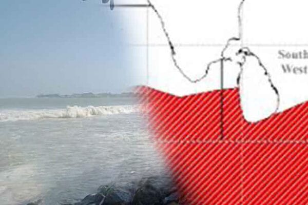 මුහුදු නොයන්න යැයි ධීවරයන්ට උපදෙස්