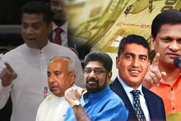 අරගල සමයේ ගිනි ගත් නිවාසවලට ලබාගත් වන්දි එළියට
