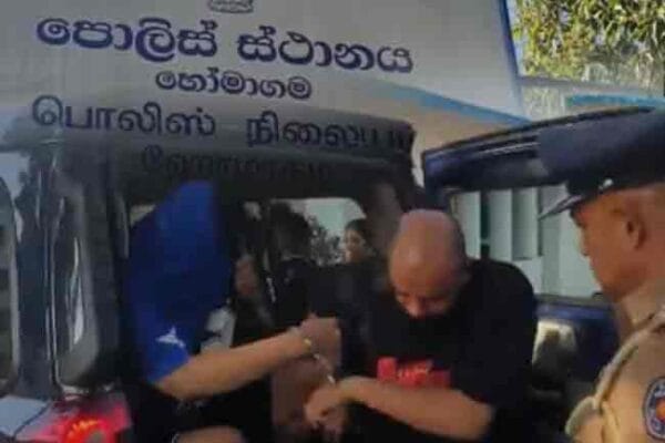 ජනප්රිය රැප් ගායක ශාන් පුතා අත්අඩංගුවට
