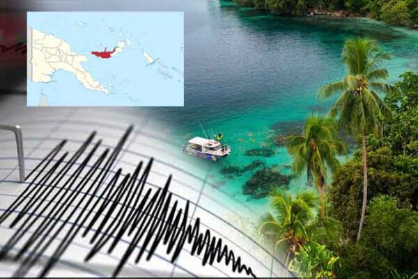 පැපුවා නිව්ගිනියාව අසල ප්රබල භූමිකම්පාවක්