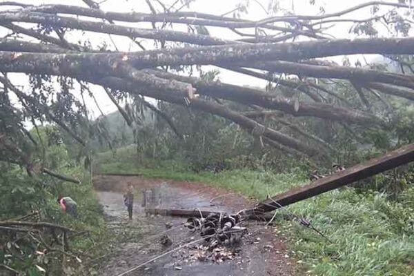 අයහපත් කාලගුණයෙන් දිස්ත්රික්ක 13ක පුද්ගලයින් 4623ක් පීඩාවට